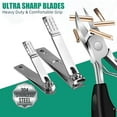 thumbnail image 6 of LANNEY Toenail Clippers for Seniors Thick Toenails, Heavy Duty Large Toe Nail Clippers for Men Thick Nails 7Pcs Sharp Ingrown  Clippers, Father's Day, 6 of 9