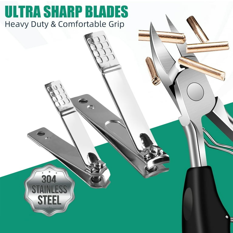 LANNEY 7-Piece Toenail Clipper Set For Thick Nails photo 5