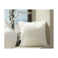 thumbnail image 2 of Signature Design by Ashley Himena Solid Faux Fur Throw Pillow, 20 x 20es, 2 of 5