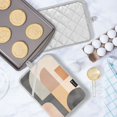 thumbnail image 5 of Yayeee Pot Holders Kitchen Heat Resistant with Pocket 7"x9.8" Cotton Oven Cooking Hot Pads, Abstract Shapes, 5 of 7