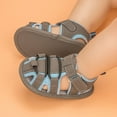 thumbnail image 2 of HsdsBebe Baby Boys Shoes Infant Summer Sandals Closed Toe Shoe for Newborn 0-18 Months, 2 of 8