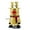 H, variant on Penmahua Wind Up Santa Claus Toy For Christmas Decoration And Party Fun - Abs Material Clockwork Mechanism Jumping Design Christmas Toy A