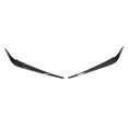 thumbnail image 4 of Headlight Eyebrow Stickers 1 Pair Headlight Eyebrow Stickers Car Headlamp Eyelid Decal Cover Replacement For X3 X4 G01G02 2018+Carbon Fiber Style ANGGREK Otros, 4 of 8