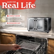 Gourmia Digital Air Fryer Toaster Oven with Single-Pull French Doors, New