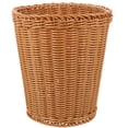 thumbnail image 1 of Cesta de residuos tejidos domésticos Canasta de plástico Woven Style Pastoral Storage Canasta de almacenamiento, 1 of 7