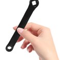 thumbnail image 3 of Mobutofu 1Set Black Steel Bike Crank Set Sturdy Chainring Replacement for Daily Use, 3 of 7