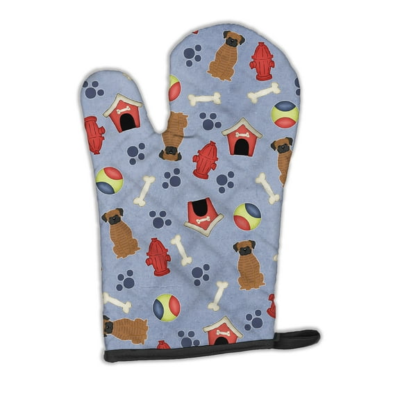 Dog House Collection Brindle Boxer Oven Mitt