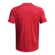 thumbnail image 4 of Camiseta Under Armour para hombre con textura tecnológica, manga corta, rojo/negro, 4 of 4