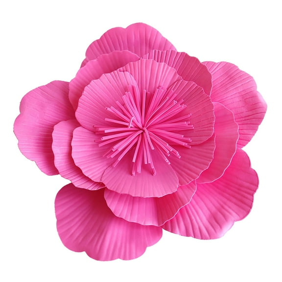 UJNDER Elegant Women's Headband With Flower for Tea Parties and Weddings Featuring Mesh and Feathers Hot Pink