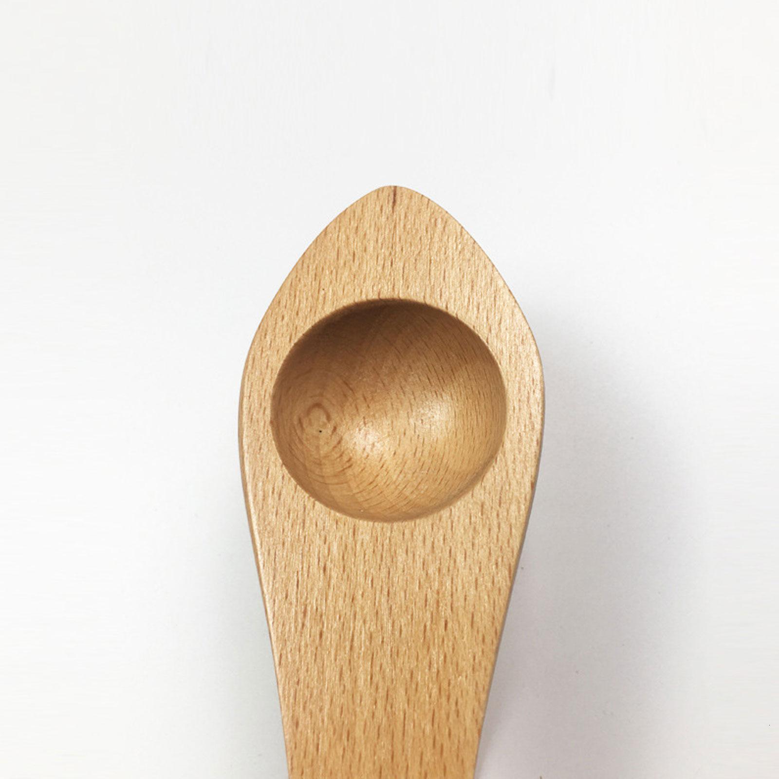 2 Pieces Wooden Musical Spoons Folk Percussion Instrument Natural Wood Musical