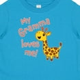 thumbnail image 4 of Inktastic My Gramma Loves Me- Cute Giraffe Boys or Girls Baby T-Shirt, 4 of 5