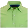 thumbnail image 3 of Manchester Camisa de Vestir Slim Fit  Kiwi, 17" Cuello 33" Manga Manchester 59954A, 3 of 4