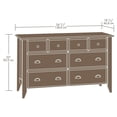 thumbnail image 2 of Kingfisher Lane 6 Drawer Dresser in Soft White, 2 of 4