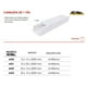 thumbnail image 4 of Canaleta 1 Via Antiflama 30x15x2000 mm 10 Piezas blanco 30x15x2000 mm, 4 of 4