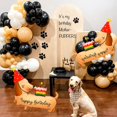 thumbnail image 4 of Globos de cumpleaños Woduntes Dachshund Dog, 2 unidades, para fiestas de perros, 4 of 7