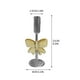 thumbnail image 2 of Clear Glass Christmas Taper Candle Holders with Bow, Elegant Table Centerpiece Decor for Holiday Dinner Party, Wedding, Mantel, Festive Home Decorations, 2 of 6