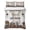 Brown, variant on Queen Quilt Set 90''x96'', Navy Blue Ombre Lightweight Bedspread Coverlet Set with 2 Pillow Shams, Modern Abstract Art Farmhouse Gradient Breathable All Season Quilt Bedding for Bedroom/Guest Room