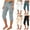 Beige, variant on pstuiky Cargo Joggers for Women, Solid Color Casual Cropped Drawstring High Waisted Outfits for Vacation with Pockets Athletic Womens Pants Beige L