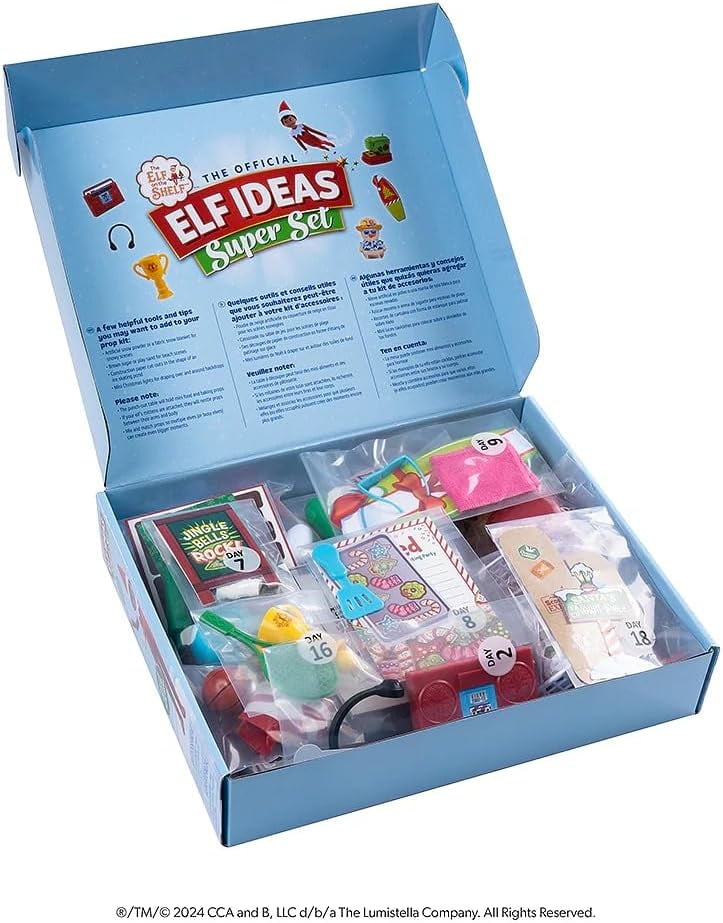 The Elf on the Shelf: Official Super Props Bundle, 185-Pieces
