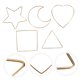thumbnail image 5 of unbranded 5Ud Colgante Atrapasueños Decorativo De Hierro Dorado Para Manualidades Y, 5 of 8