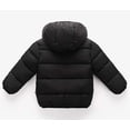 thumbnail image 2 of Toddler Down Jacket Removable Hooded Windproof Snow Winter Coat Outwear, 2 of 8