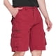 thumbnail image 5 of Pantalones cortos holgados de verano para hombre, talla europea, con múltiples bolsillos, cinco puntos, 5 of 5
