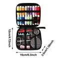 thumbnail image 3 of Noehoiugi Portable Sewing Kit With Storage Case, Complete Set With Thread, Scissors, Needles For Home Travel, Adults And Beginners, 3 of 6