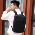 thumbnail image 3 of Vikakiooze Convertible Briefcase Backpack 15.6" Laptop Case Multi-Functional Business Shoulder Messenger Bag for Men, 3 of 5