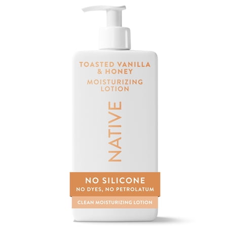 Native Moisturizing Body Lotion Toasted Vanilla & Honey for Women & Men 16.5 fl oz