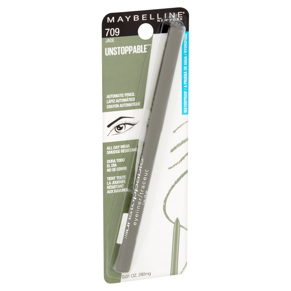 Maybelline Unstoppable Eyeliner, Jade, 0.01 oz.