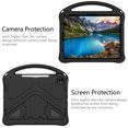 thumbnail image 3 of ELEHOLD Rugged Case for iPad Air 13 inch 2024,iPad Pro 13 inch 2024,iPad Pro 12.9 inch (2022/2021/2020/2018),Kids Friendly EVA Protective Kickstand Handle Grip Shockproof Anti-Scratch Case,Black, 3 of 7