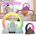 thumbnail image 4 of Flames Mountain Speaker with Wireless Charger Personalized Decorative Light Speaker for Home Decor, 4 of 5