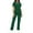 Green, variant on Scrubs Sets for Women, V-Neck Scrubs Top, Stretchy Straight Pants, Nursing Uniform Suit with Pockets