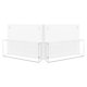 thumbnail image 1 of 2 soportes para archivos de pared colgantes, revisteros de acrílico transparente, organizador multiusos para carpetas, papeles y revistas., 1 of 8