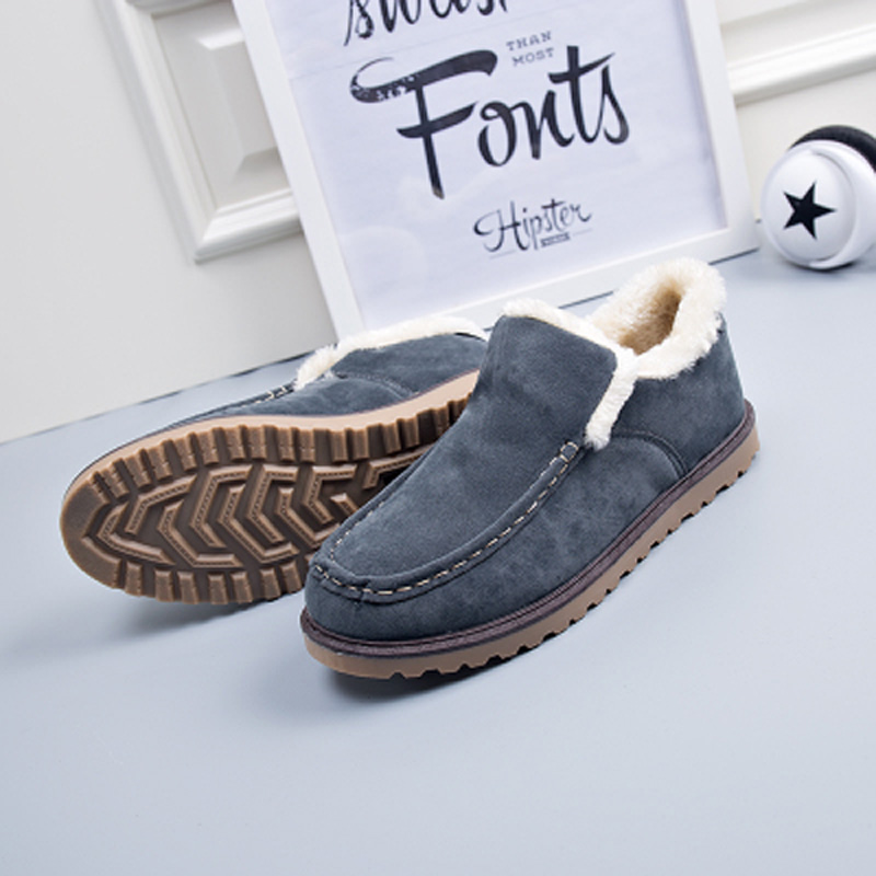 mens fur lined ankle boots