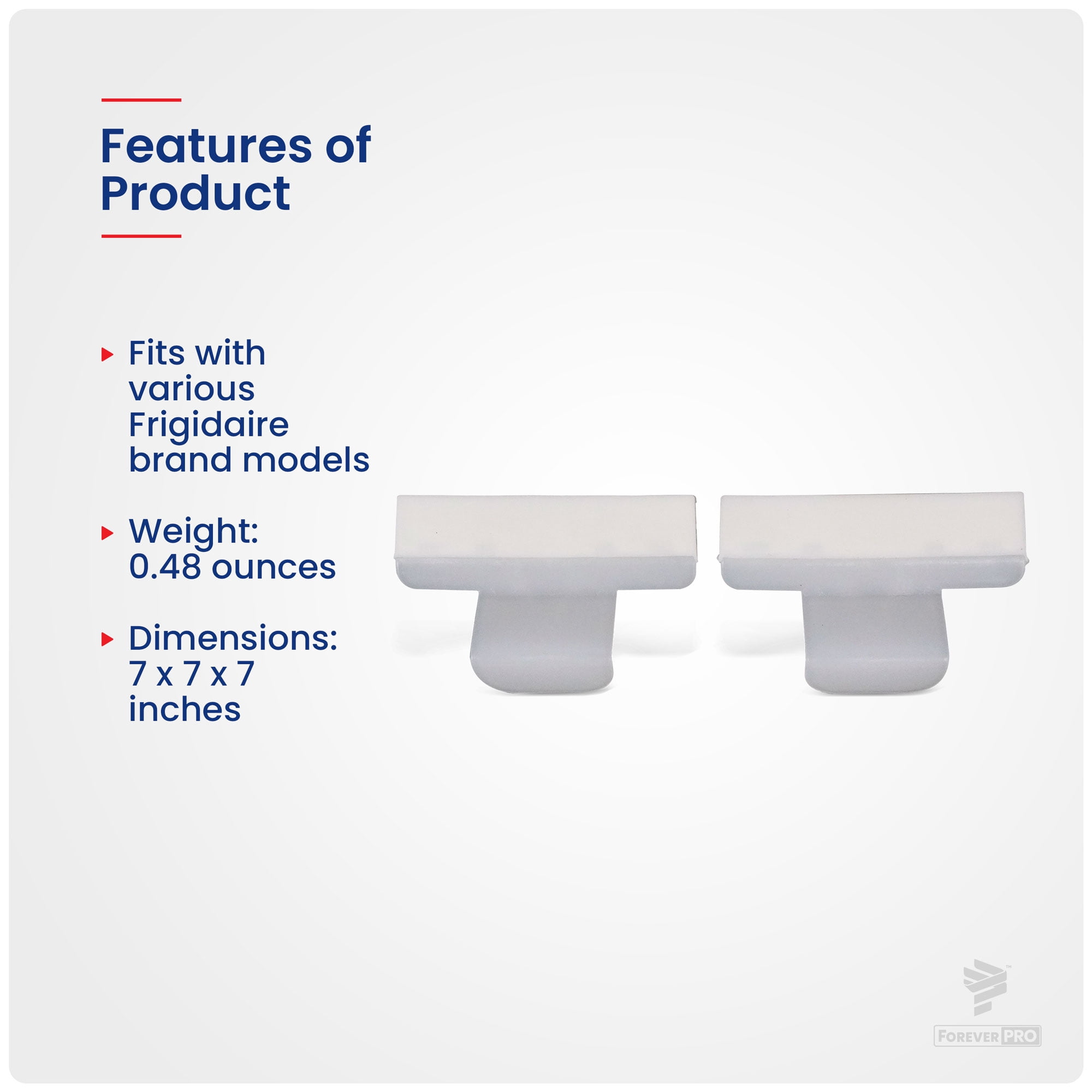 ForeverPRO 154701001 Splash Shield Kit for Frigidaire Dishwasher 154685101