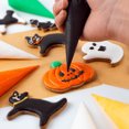 thumbnail image 4 of Juego de cortadores de galletas de Halloween: juego de cortadores de galletas de acero inoxidable con forma de calabaza, fantasma, murciélago y gato para decoraciones de fiesta de comida de Halloween, 4 of 5