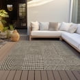 thumbnail image 6 of Addison Rugs Chantille Indoor/Outdoor Transitional Geometric Brown Washable Rectangle Rug, 2'6" x 3'10", 6 of 6