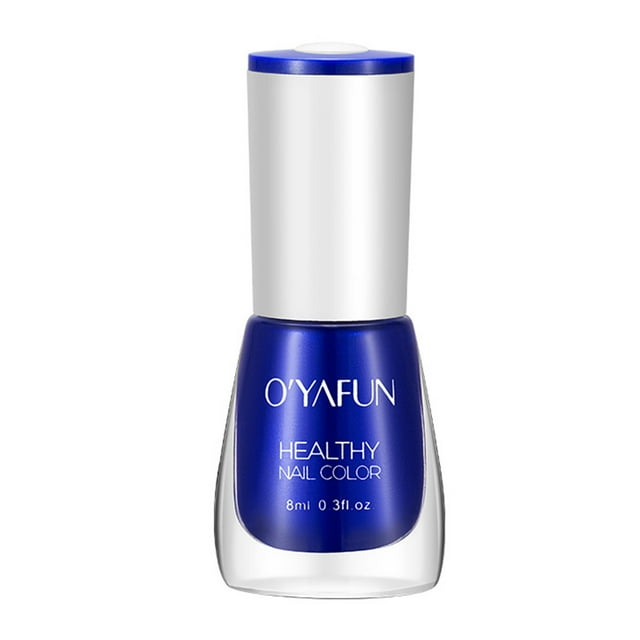 Nail Polish Eco-Friendly Easy Peel Off & Quick Dry Water Based Nail Polish 8ml