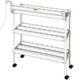 thumbnail image 4 of 3 Layers Hydroponics Growing System 90 Plant Sites PVC-U Pipes Hydroponic Gardening Kit, 4 of 12