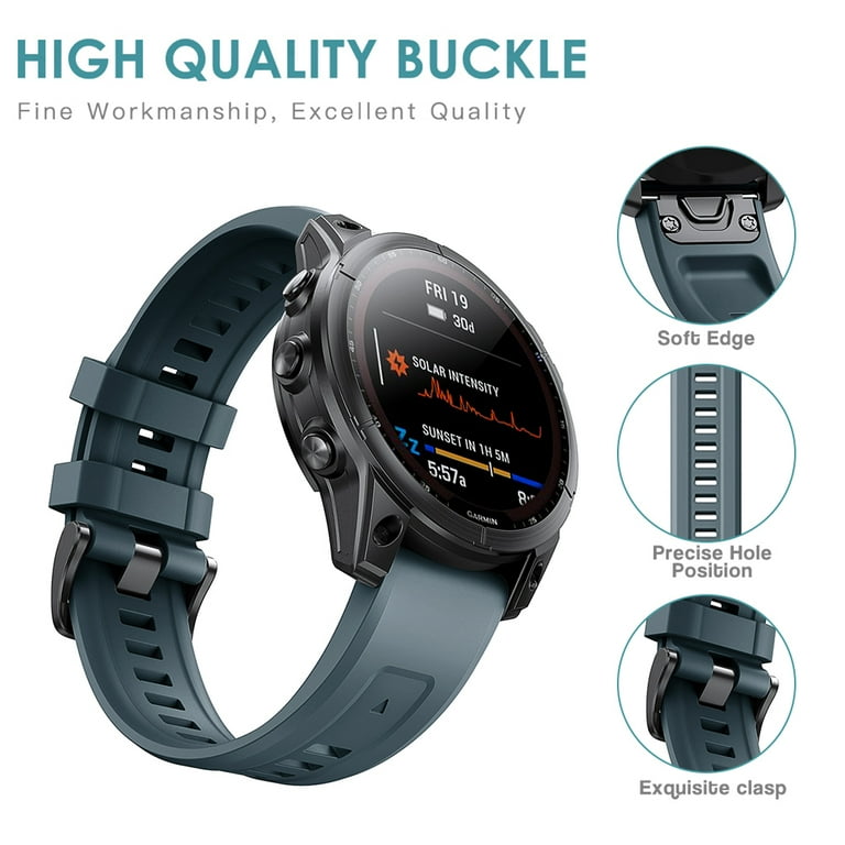 Garmin fenix 5 hot sale plus sapphire black leather