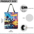 thumbnail image 7 of Yuyamidu Coconut Tree Car Trash Bags with Snap Buttons Strap Foldable Garbage Bag for Car Storage Bags, Auto Trash Can Fits SUV Trunk Sedan Accessories, 7 of 7