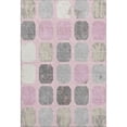 thumbnail image 2 of Addison Rugs Mayfield Premium Machine Washable Transitional Geometric Pink Rectangle Rug, 10' x 14', 2 of 6