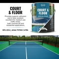 thumbnail image 6 of DYCO Court and Floor Anti-Slip 100% Acrylic Paint, Tintable White, 1 Gallon, 6 of 9
