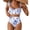 White, variant on Women's Two-Piece Bikini Set, Athletic Swimwear for Training & Beach, Comfortable Womens Bikini Set for Active Days,Green M