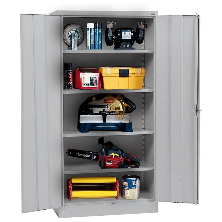 Sandusky Lee 72 Inch SnapIt Steel Storage Cabinet with 4 Shelves