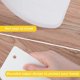 thumbnail image 4 of 2 pcs 13.5x9cm Back Corner - Plastic Scraper for Kitchen, Pastry, Pancake (yellow, white), 4 of 5