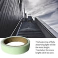 thumbnail image 2 of Green Glow Tape Safety Sticker Removable Luminous Tape Fluorescent Self-adhesive Sticker Glowing Dark Striking Warning Tape, 2 of 9