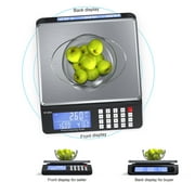 CCWeigh Digital Computing Price Scale with Capacity 66lbs and 0.1oz readability, AC/DC