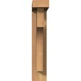 thumbnail image 2 of Ekena Millwork 3 1/2"W x 14"D x 18"H Westlake Block Smooth Bracket w/ Offset Brace, Western Red Cedar, 2 of 25